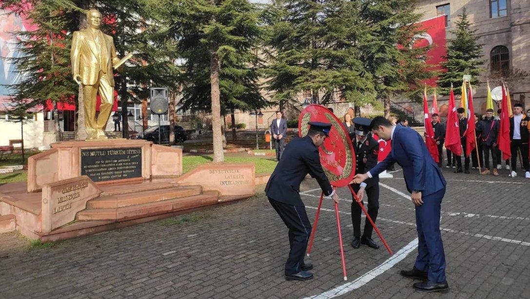 Şebinkarahisar'da 18 Mart Şehitleri Anma Günü ve Çanakkale Deniz Zaferi'nin 109. Yıldönümü Töreni